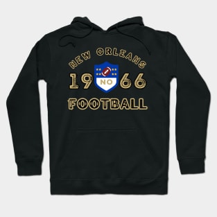 New Orleans Football Vintage Style Hoodie